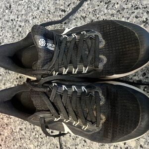 Nike Air Zoom Pegasus Black Athletic Shoes